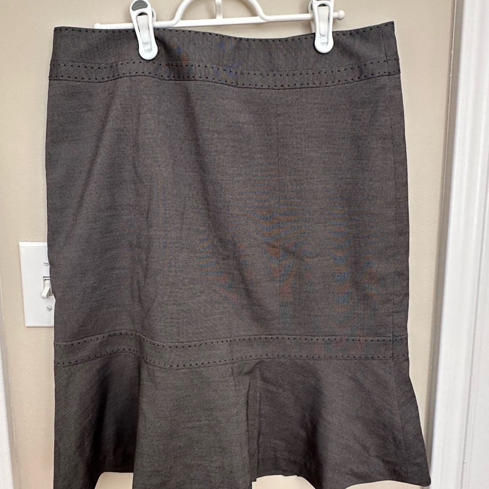 RW&Co Gray Women's Skirt